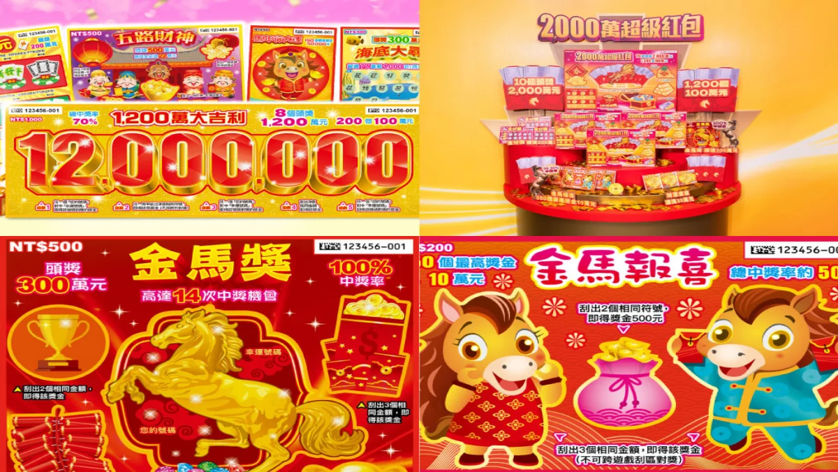 馬年刮刮樂獎金結構解析｜頭獎有多少？中獎率高嗎？