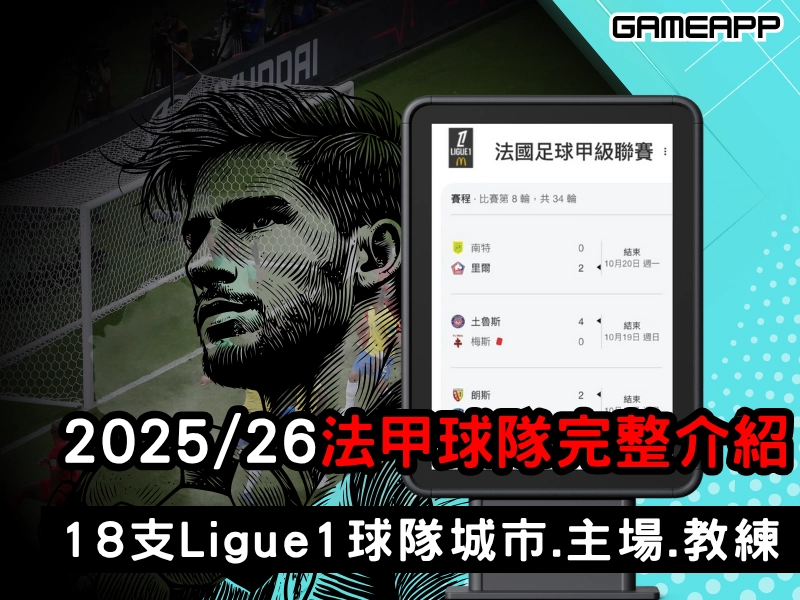 2025-2026法甲球隊完整介紹