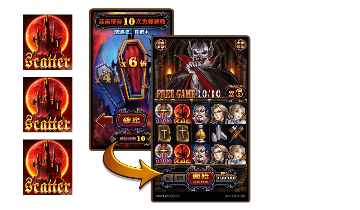 惡魔血域老虎機幸運時刻免費遊戲